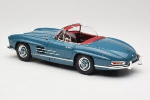 Mercedes 300 SL W198 Roadster ブルー Minichamps 1:18 180039035 メタル - 画像 7/8