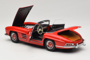 Mercedes 300 SL Roadster レッド Minichamps 1:18 180039031 メタル - 画像 5/8