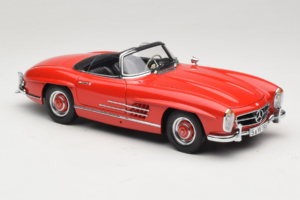 Mercedes 300 SL Roadster レッド Minichamps 1:18 180039031 メタル - 画像 6/8