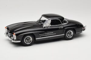 Mercedes 300 SL W198 ロードスター With Hardtop ブラック Minichamps 1:18 180039040 メタル