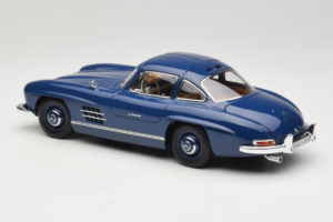 Mercedes 300 SL W198 ブルー Norev 1:18 183852 メタル - 画像 7/8