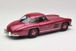 Mercedes 300 SL W198 ファイヤーレッド Minichamps 1:18 180039008 メタル - 画像 3/8