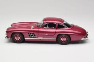 Mercedes 300 SL W198 ファイヤーレッド Minichamps 1:18 180039008 メタル - 画像 4/8