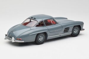 Mercedes 300 SL W198 グラファイトグレー Minichamps 1:18 180039005 メタル - 画像 3/8
