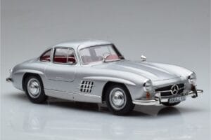 Mercedes 300 SL W198 Gullwing Norev 1:18 183850 メタル - 画像 6/8