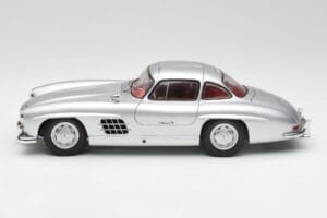 Mercedes 300 SL W198 ガルウィング シルバー Minichamps 1:18 180039000 メタル - 画像 4/8