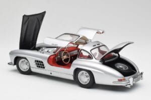 Mercedes 300 SL W198 ガルウィング シルバー Minichamps 1:18 180039000 メタル - 画像 5/8