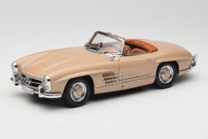 Mercedes 300 SL W198 ロードスター ライトブラウン Minichamps 1:18 180039032 メタル