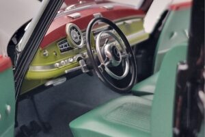 Mercedes 300 W186 Konrad Adenauer Norev 1:18 183707 メタル - 画像 8/9