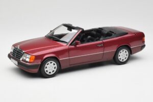 Mercedes 300CE-24 A124 カブリオレ Almandine レッド メタリック Norev 1:18 B66040616 メタル
