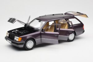 Mercedes 300D S124 T-Model Bornit ディーラー エディション Norev 1:18 B66040701 メタル - 画像 2/8