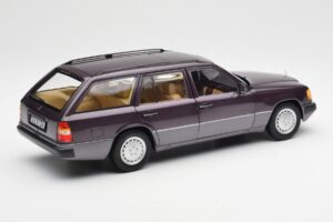 Mercedes 300D S124 T-Model Bornit ディーラー エディション Norev 1:18 B66040701 メタル - 画像 3/8