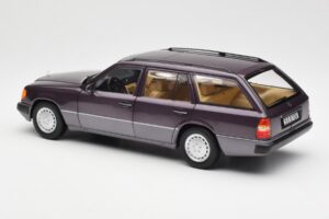 Mercedes 300D S124 T-Model Bornit ディーラー エディション Norev 1:18 B66040701 メタル - 画像 7/8