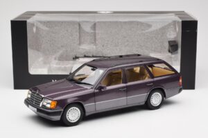 Mercedes 300D S124 T-Model Bornit ディーラー エディション Norev 1:18 B66040701 メタル - 画像 8/8