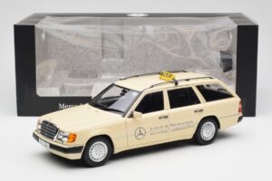 Mercedes 300D S124 T-Model ライトアイボリー タクシー ディーラー エディション Norev 1:18 B66040702 メタル