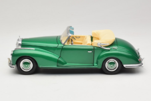Mercedes 300S Cabriolet Green Metallic Maisto 1:18 52116 メタル - 画像 4/7