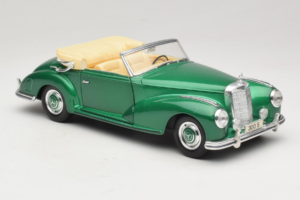 Mercedes 300S Cabriolet Green Metallic Maisto 1:18 52116 メタル - 画像 5/7