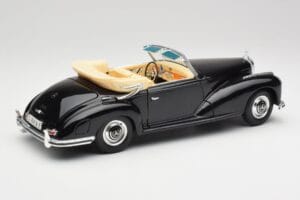 Mercedes 300SC W188 オブシディアンブラック Maisto 1:18 806B メタル - 画像 3/8