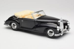 Mercedes 300SC W188 オブシディアンブラック Maisto 1:18 806B メタル - 画像 6/8