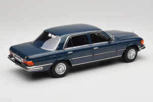 Mercedes 350 SEL W116 Hansa Blue Norev 1:18 183976 メタル - 画像 3/8