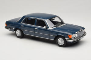 Mercedes 350 SEL W116 Hansa Blue Norev 1:18 183976 メタル - 画像 6/8