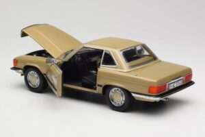 Mercedes 350 SL R107 ゴールド Sun Star 1:18 MB004 メタル - 画像 5/8
