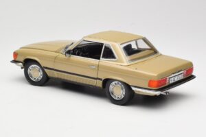 Mercedes 350 SL R107 ゴールド Sun Star 1:18 MB004 メタル - 画像 7/8