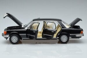 Mercedes 450 SEL 6.9 W116 リミテッドエディション Norev 1:18 183458 メタル - 画像 4/8