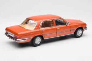 Mercedes 450 SEL 6.9 W116 オレンジメタリック Norev 1:18 183459 メタル - 画像 3/8