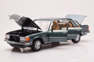 Mercedes 450 SEL 6.9 W116 ペトロール メタリック Norev 1:18 183974 メタル - 画像 2/8
