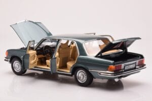 Mercedes 450 SEL 6.9 W116 ペトロール メタリック Norev 1:18 183974 メタル - 画像 5/8