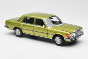 Mercedes 450 SEL W116 シトラス グリーン ディーラー エディション Norev 1:18 B66040683 メタル - 画像 6/8