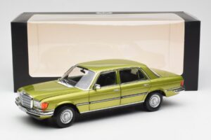 Mercedes 450 SEL W116 シトラス グリーン ディーラー エディション Norev 1:18 B66040683 メタル - 画像 8/8