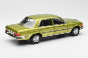 Mercedes 450 SEL W116 シトラス グリーン ディーラー エディション Norev 1:18 B66040683 メタル - 画像 3/8