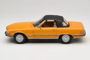 Mercedes 450 SL R107 Cayenne Orange Norev 1:18 183350 メタル - 画像 5/10