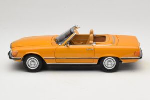 Mercedes 450 SL R107 Cayenne Orange Norev 1:18 183350 メタル - 画像 6/10