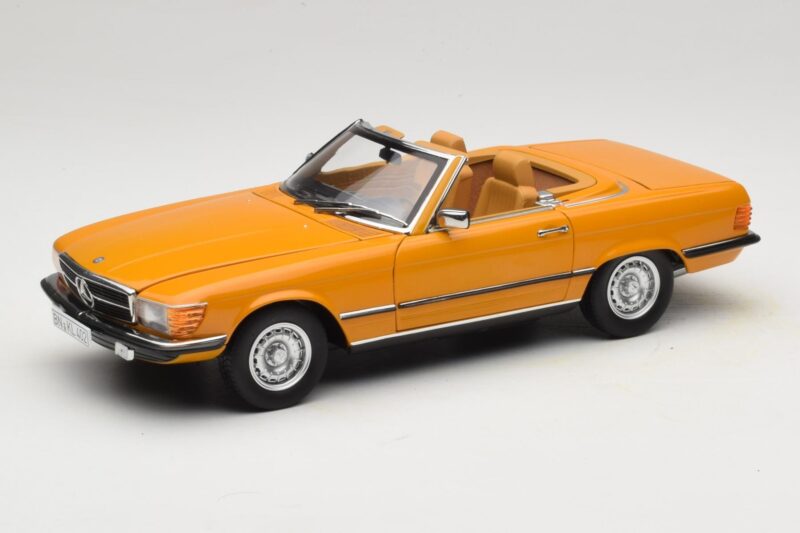 Mercedes 450 SL R107 Cayenne Orange Norev 1:18 183350 メタル