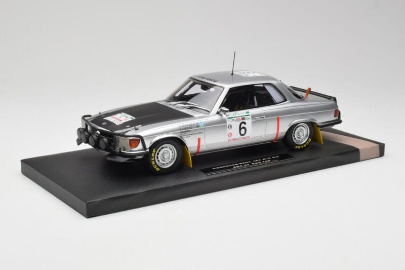 Mercedes 450 SLC 5.0 C107 Hertz #6 H. Mikkola Rally Bandama 1979 Winner Minichamps 1:18 107793206 レジン