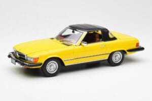 Mercedes 450SL R107 イエロー US Version Norev 1:18 183727 メタル - 画像 3/9
