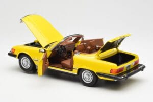 Mercedes 450SL R107 イエロー US Version Norev 1:18 183727 メタル - 画像 6/9