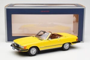 Mercedes 450SL R107 イエロー US Version Norev 1:18 183727 メタル - 画像 9/9