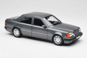 Mercedes 500 E W124 パールグレー Norev 1:18 183946 メタル - 画像 6/8