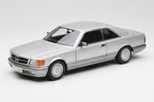 Mercedes 500 SEC C126 シルバー AUTOart 1:18 76212 メタル