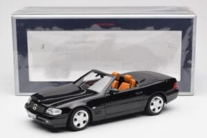Mercedes SL 500 R129 ブラック Norev 1:18 183750 メタル - 画像 10/10