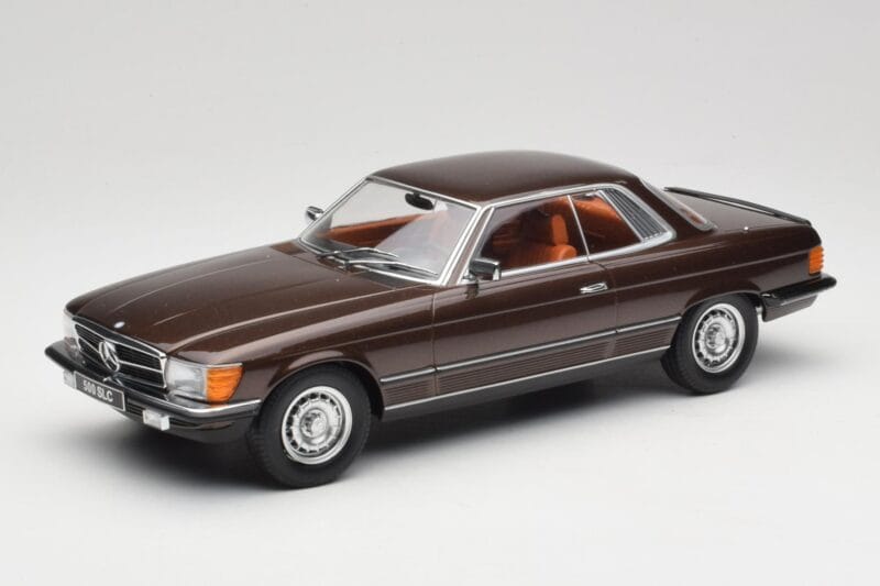 Mercedes 500 SLC C107 Beige Metallic KK-Scale 1:18 KKDC180851 メタル