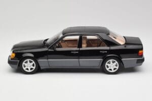 Mercedes 500E W124 ブラック リミテッドエディション Norev 1:18 183949 メタル - 画像 4/12