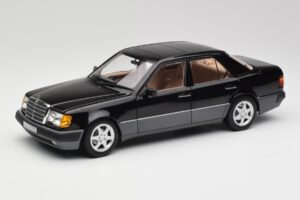Mercedes 500E W124 ブラック リミテッドエディション Norev 1:18 183949 メタル