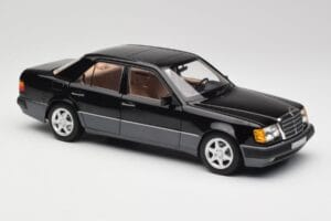 Mercedes 500E W124 ブラック リミテッドエディション Norev 1:18 183949 メタル - 画像 6/12
