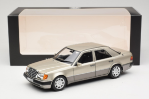 Mercedes 500E W124 Smoke Silver ディーラー限定版 Norev 1:18 B66040724 メタル - 画像 8/8