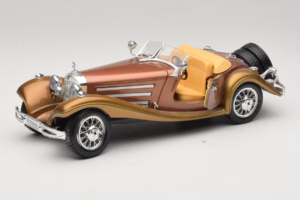 Mercedes 500K ロードスター コッパー Metallic Bburago 1:18 3020-P1 メタル - 画像 2/8
